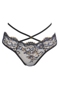 String dentelle Noir V-10368 - Axami