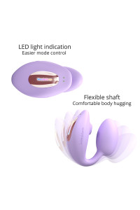 Double stimulateur Wonderlover mauve - Love to Love