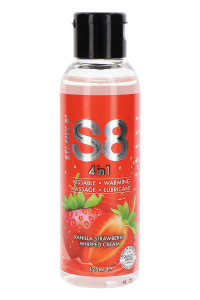 Lubrifiant S8 4 en 1 gout fraise 125ml