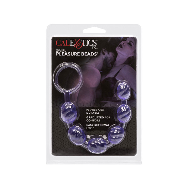 Perles anales CalExotics Swirl violet
