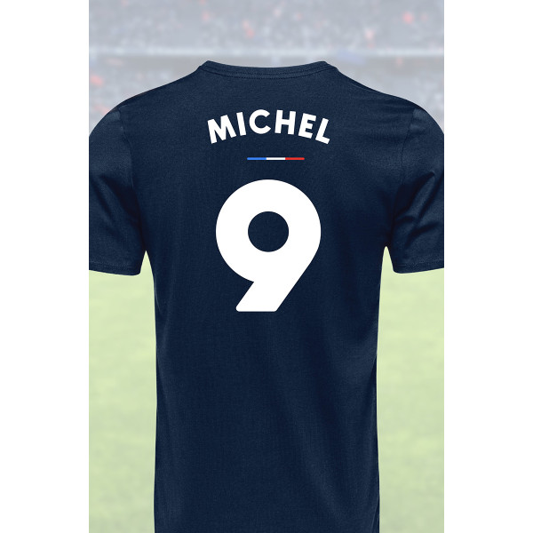 Tee shirt joueur 9 Jacquie & Michel