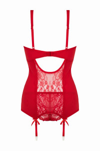 Ensemble 2 pièces Marzia Rouge - Christine