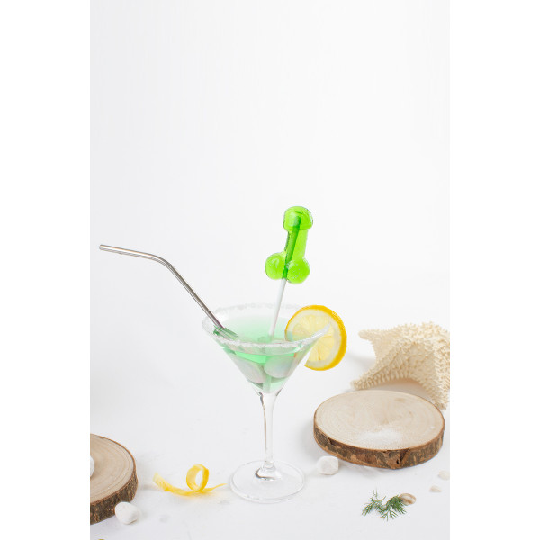 Sucette pénis Caipirinha avec alcool