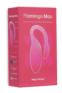 Stimulateur connecté Flamingo Max rose - Magic Motion