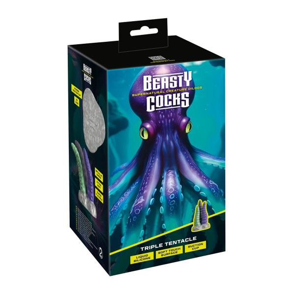 Gode Triple Tentacle - Beasty Cocks 