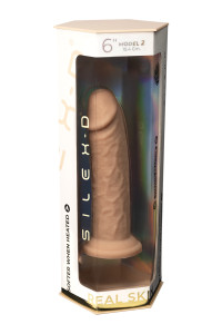 Gode Real Skin Model 2 flesh 15,4 cm - SilexD