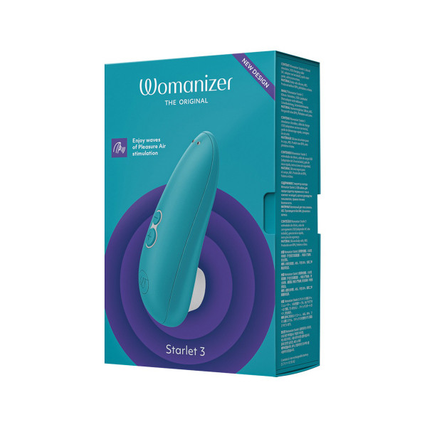 Stimulateur Clitoridien Womanizer Starlet 3 turquoise