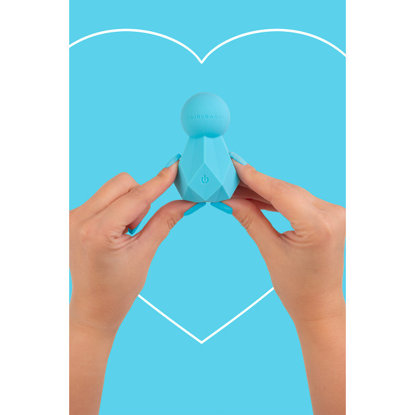 Mini vibro rechargeable BlissKey bleu - FairyGasm