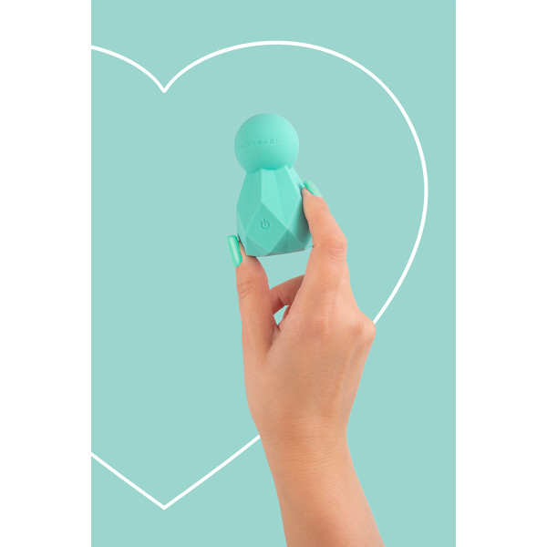 Mini vibro rechargeable BlissKey vert - FairyGasm