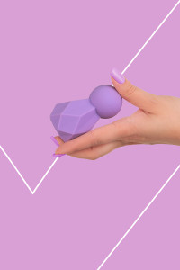 Mini vibro rechargeable BlissKey violet - FairyGasm