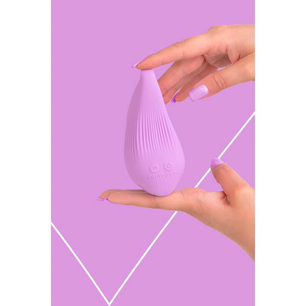 Mini vibro rechargeable DelightfulWave violet - FairyGasm