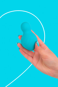 Mini vibro rechargeable EnchantedDesire bleu - FairyGasm