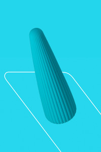 Vibro rechargeable IcyCone bleu - FairyGasm