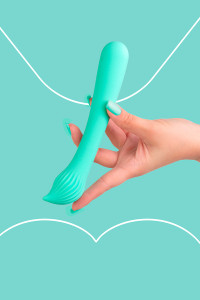 Vibro rechargeable Passionmania vert - FairyGasm