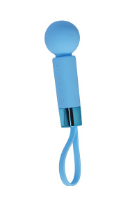Mini vibro rechargeable Pearlstasy bleu - FairyGasm