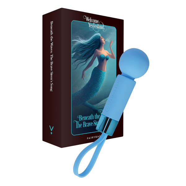 Mini vibro rechargeable Pearlstasy bleu - FairyGasm