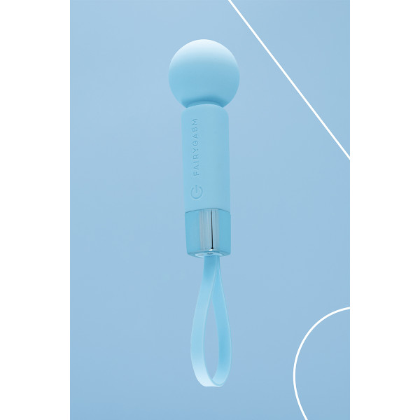 Mini vibro rechargeable Pearlstasy bleu - FairyGasm