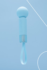 Mini vibro rechargeable Pearlstasy bleu - FairyGasm
