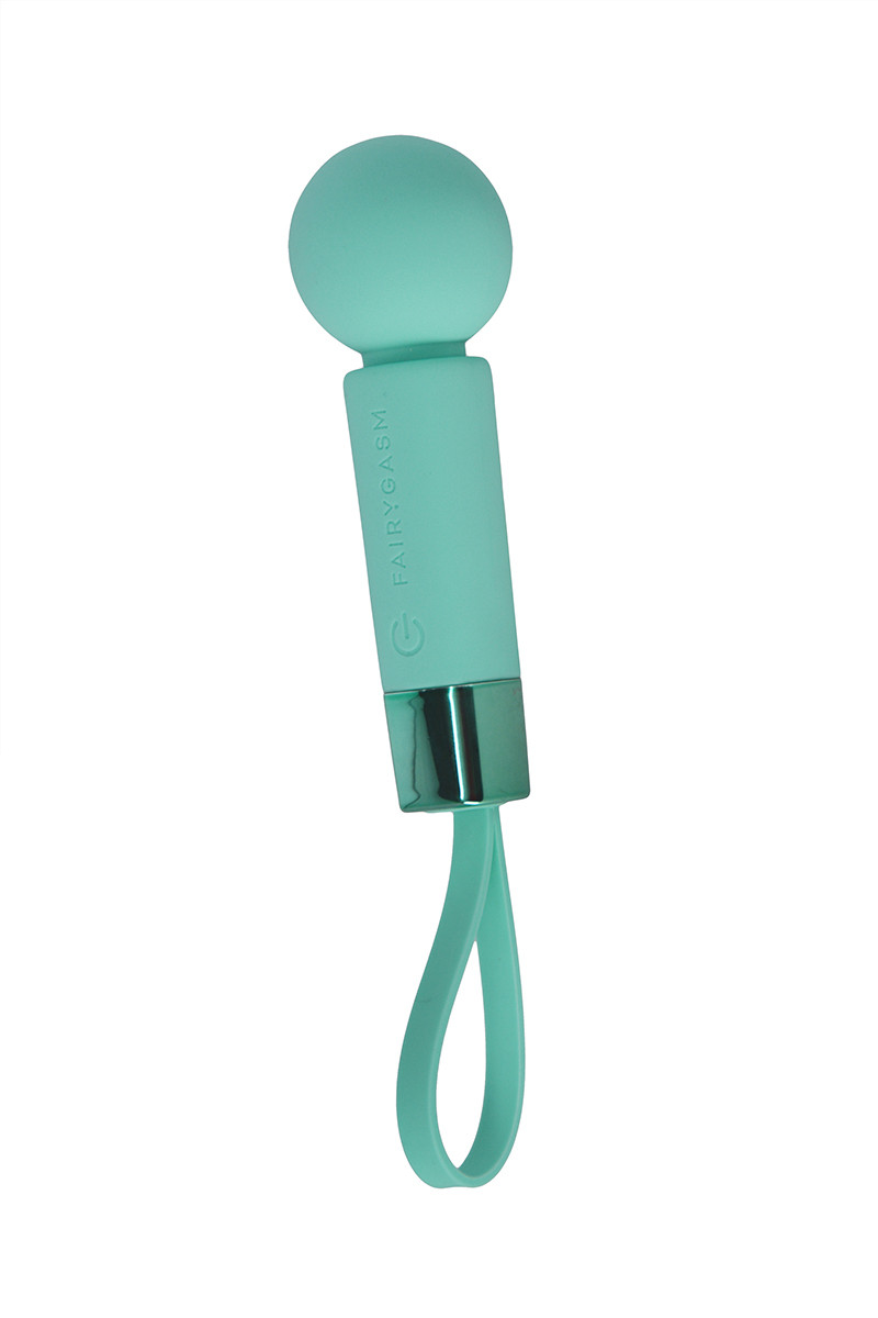 Mini vibro rechargeable Pearlstasy vert - FairyGasm