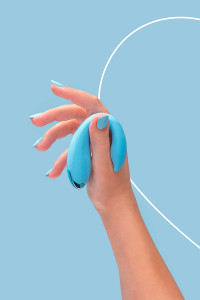 Vibro pour couples PleasureBerry bleu - FairyGasm