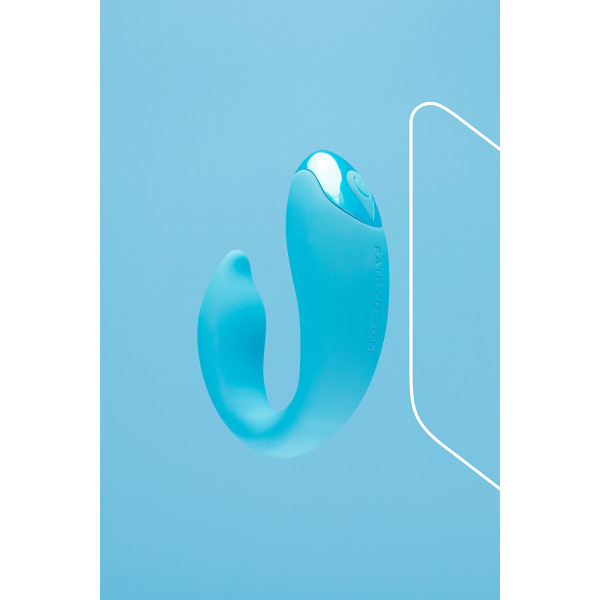 Vibro pour couples PleasureBerry bleu - FairyGasm