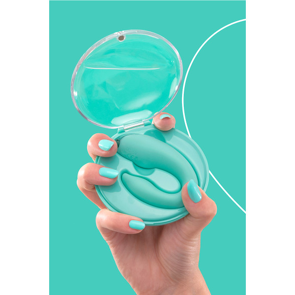 Vibro pour couples PleasureBerry vert - FairyGasm