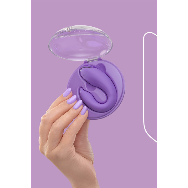 Vibro pour couples PleasureBerry violet - FairyGasm