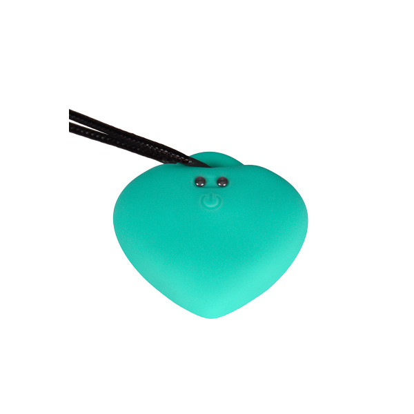 Stimulateur pendentif PleasureStone vert - FairyGasm