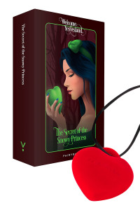 Stimulateur pendentif PleasureStone rouge - FairyGasm