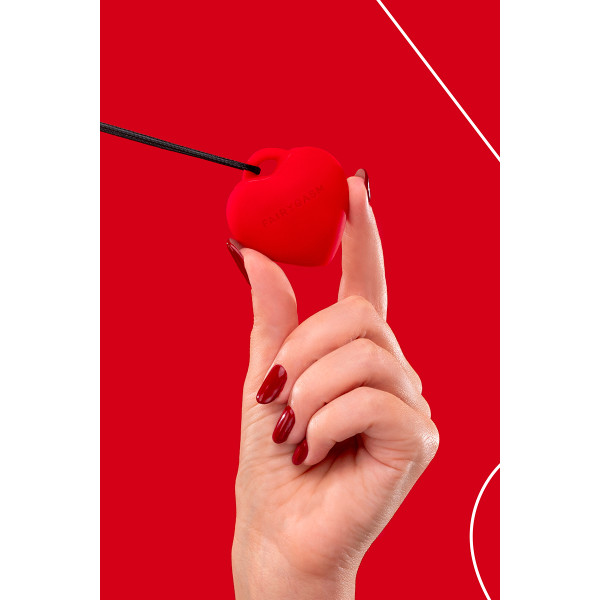 Stimulateur pendentif PleasureStone rouge - FairyGasm