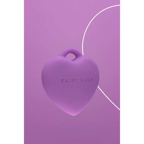 Stimulateur pendentif PleasureStone violet - FairyGasm