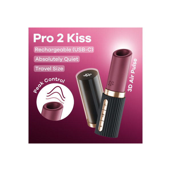 Stimulateur clitoridien Satisfyer Pro 2 Kiss 