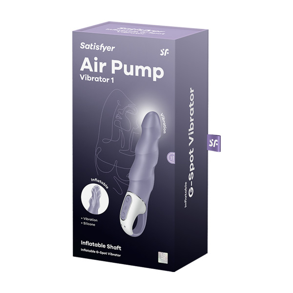 Vibro gonflable Satisfyer Air Pump Vibrator 1