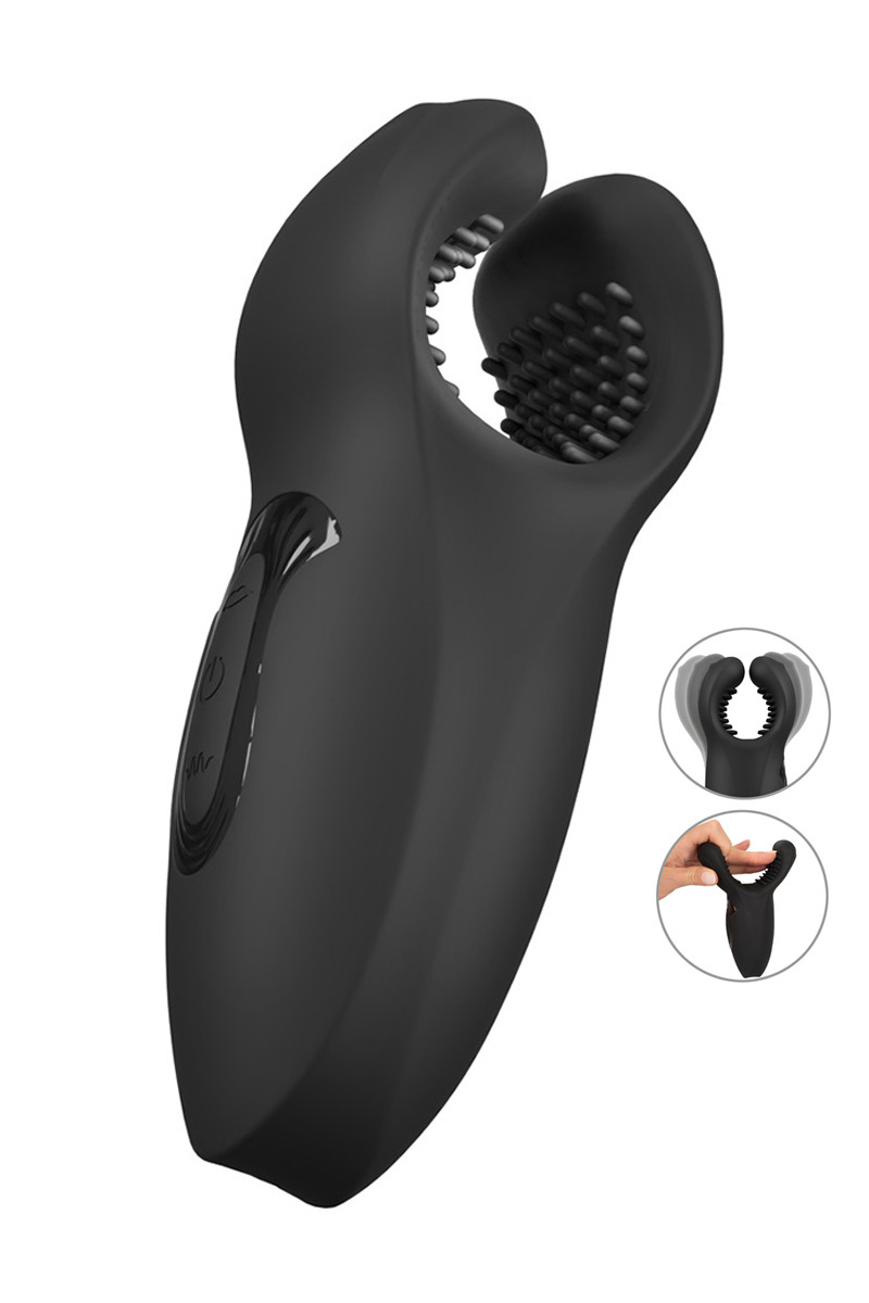 Masturbateur à ailettes vibrantes - Rebel