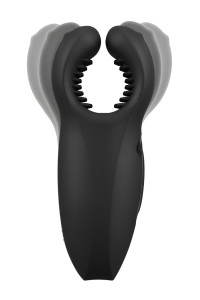 Masturbateur à ailettes vibrantes - Rebel