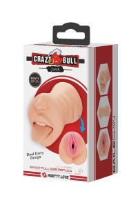 Masturbateur réaliste Sarah bouche et vagin