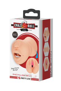 Masturbateur réaliste Zoey bouche et vagin