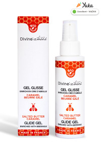 Lubrifiant Bio caramel beurre salé 100ml - Divinexstases