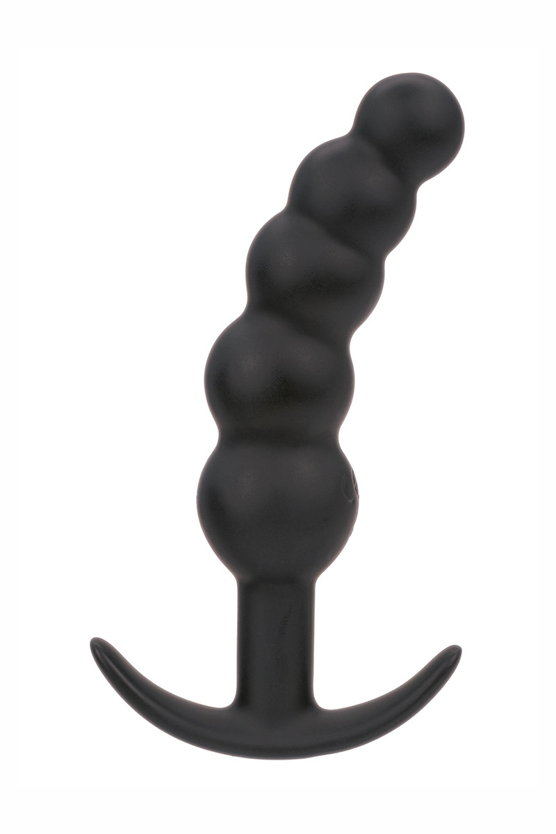 Plug anal Vibrant avec 5 perles - Calexotics
