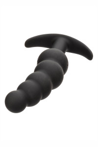 Plug anal Vibrant avec 5 perles - Calexotics