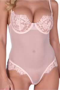 Body rose pâle Zovel - Passion