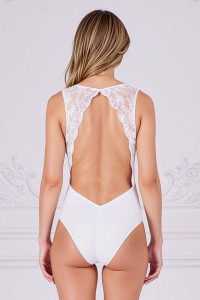 Body blanc Evalie - Passion