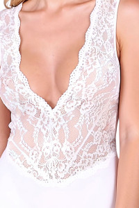 Body blanc Evalie - Passion