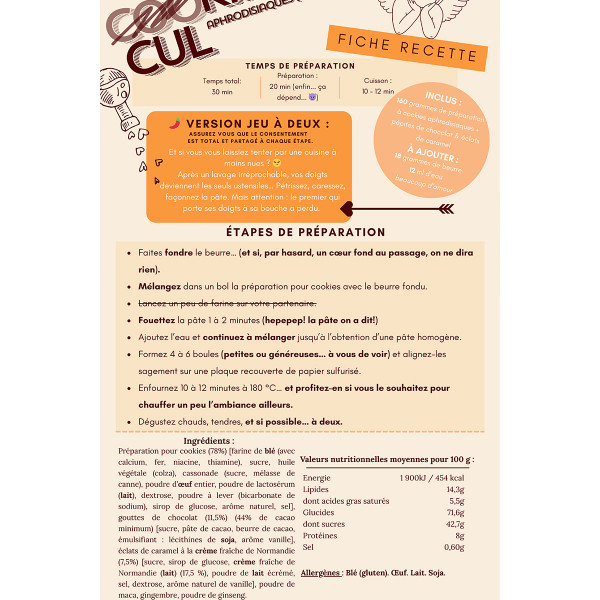 Préparation pour Culkies chocolat-caramel - Les Canailles