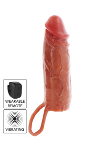 Gaine de pénis vibrante 16 cm - Toy Joy