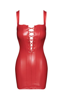 Mini robe Bombshell F367 - Noir Handmade