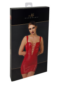 Corset à jarretelles Bombshell F368 - Noir Handmade