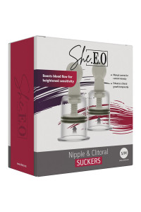 Ventouses à tétons et clitoris - She.E.O
