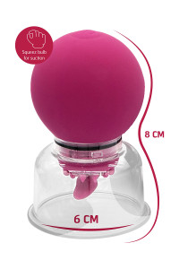 Pompe à clitoris et tétons rotative et vibrante - She.E.O.