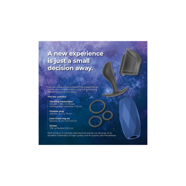 coffret 4 sextoys pour homme - Magic Shiver